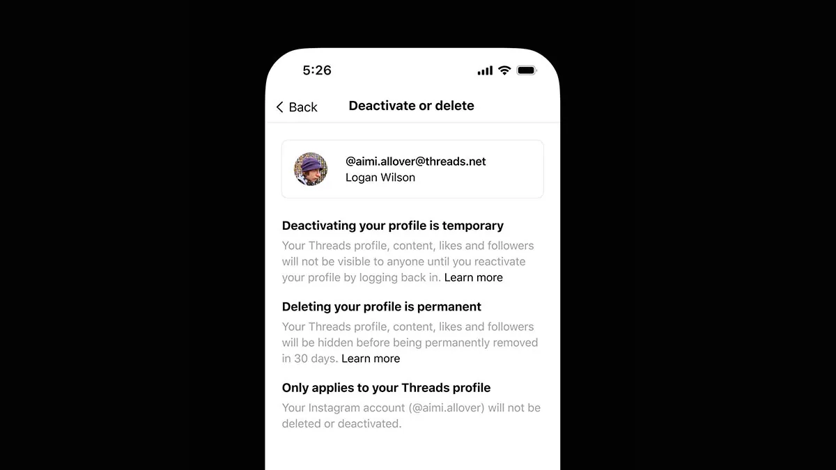 Akun Threads Kini Bisa Dihapus Sendiri Terpisah Dari Instagram Teknologi