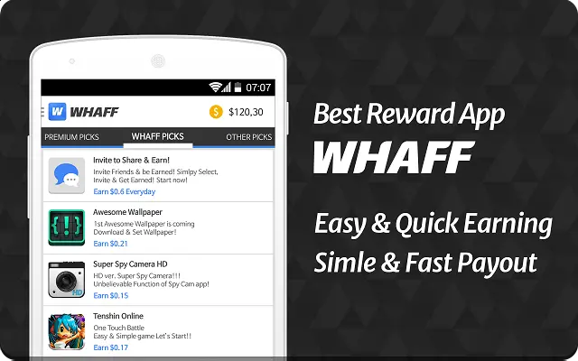 Hasil gambar untuk WHAFF Rewards GAMBAR