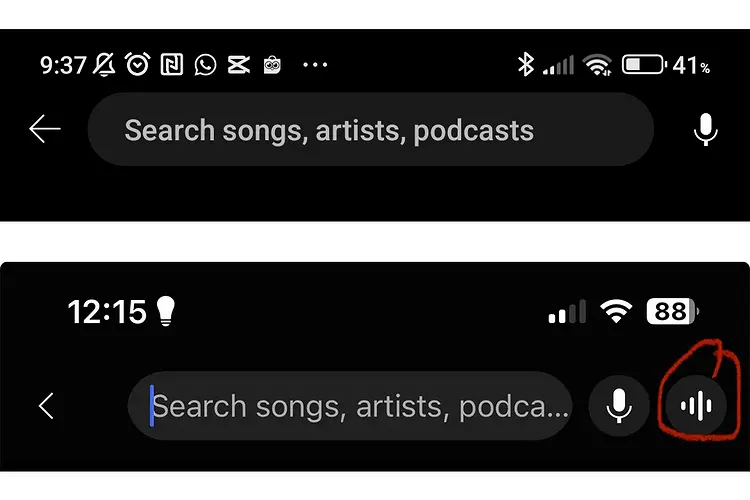youtube music song search