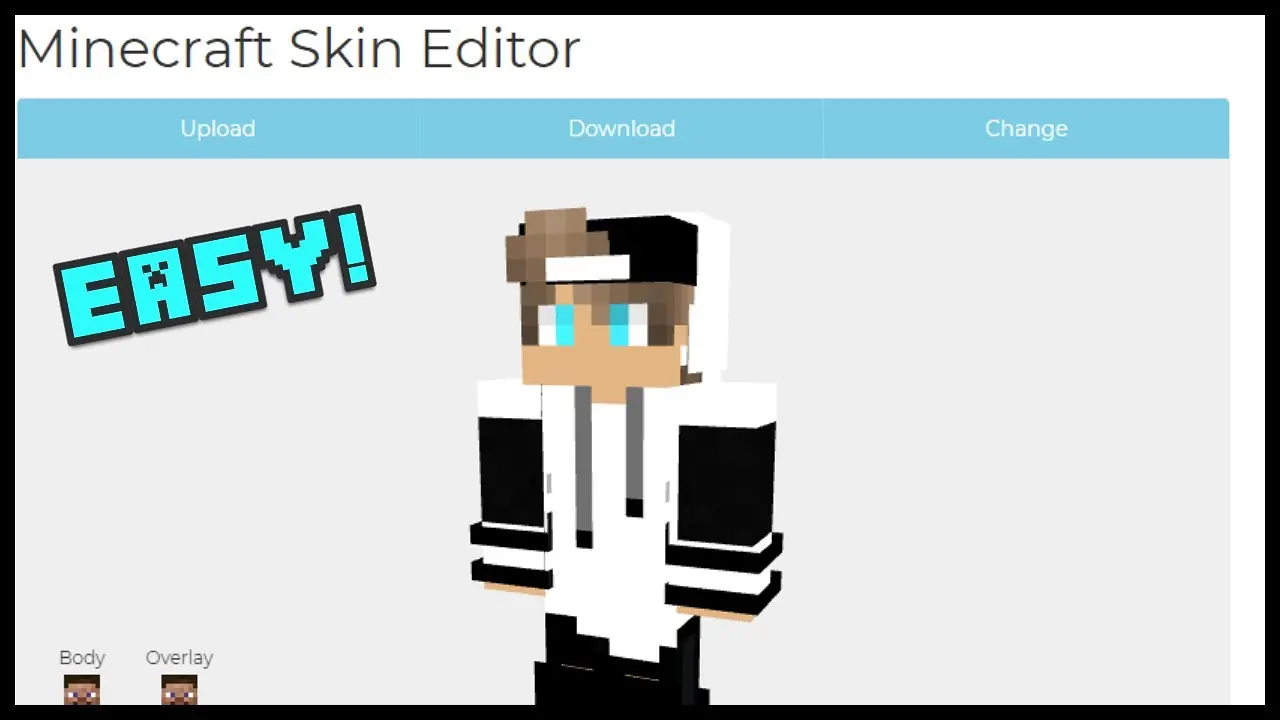 Gambar Minecraft Skin Editor