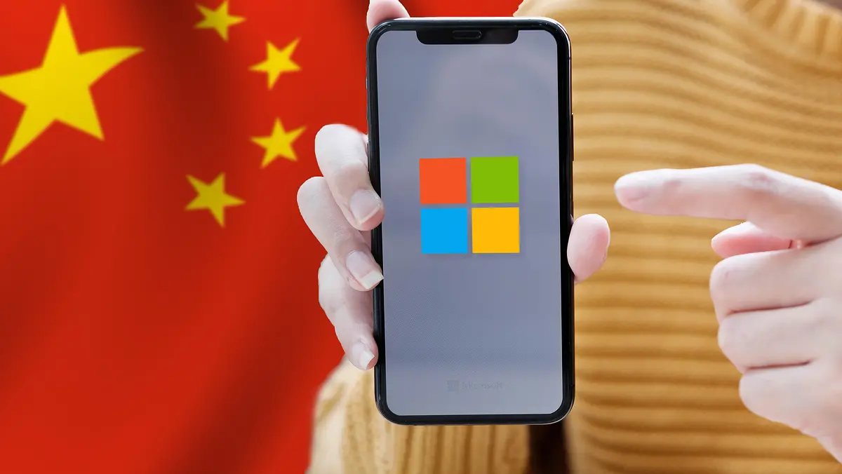 microsoft china iphone