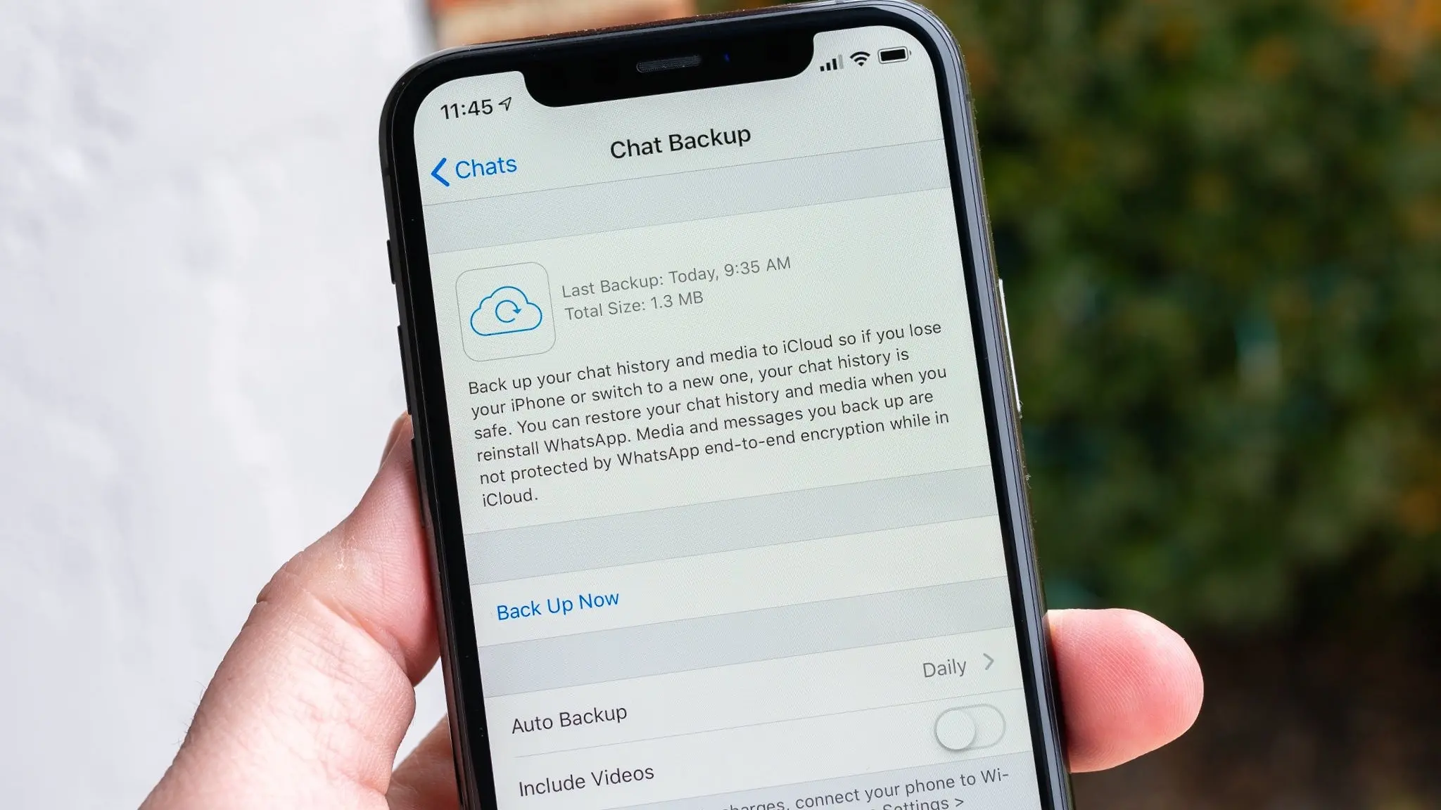 cara mengatasi gagal backup chat whatsapp di iphone