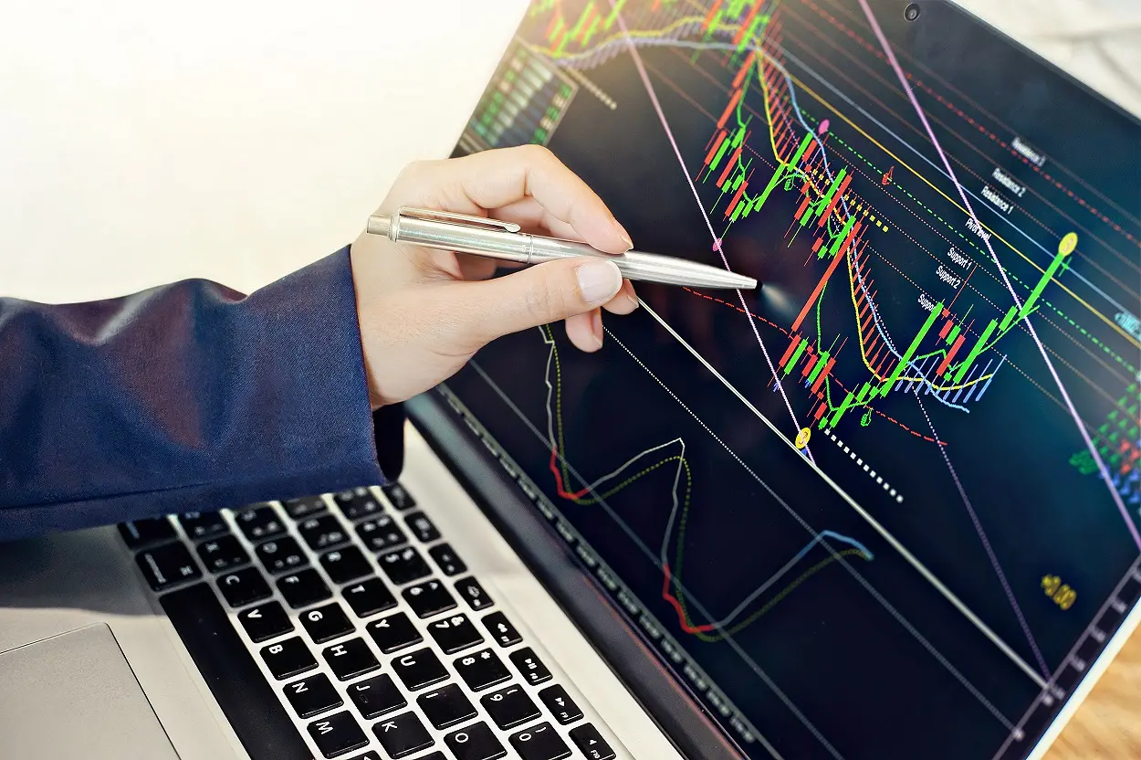 Ilustrasi trading cryptocurrency.