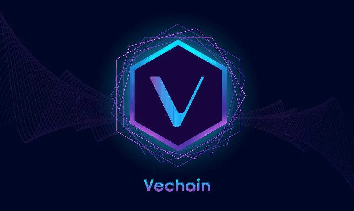 Ilustrasi kripto VeChain (VET).