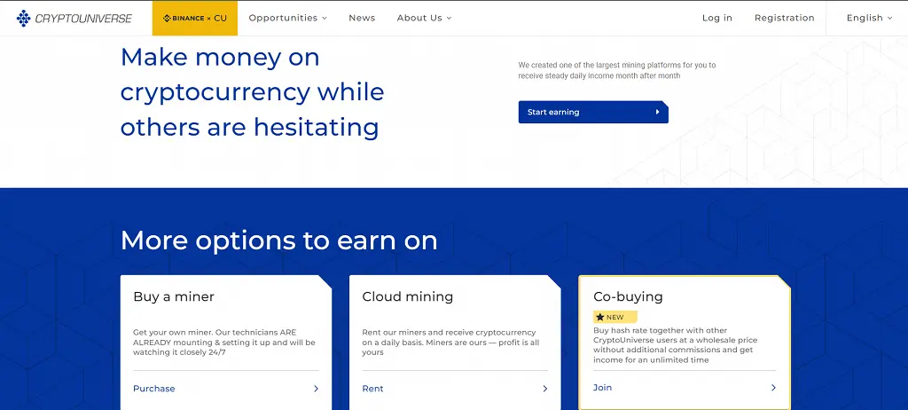 cryptouniverse situs mining bitcoin