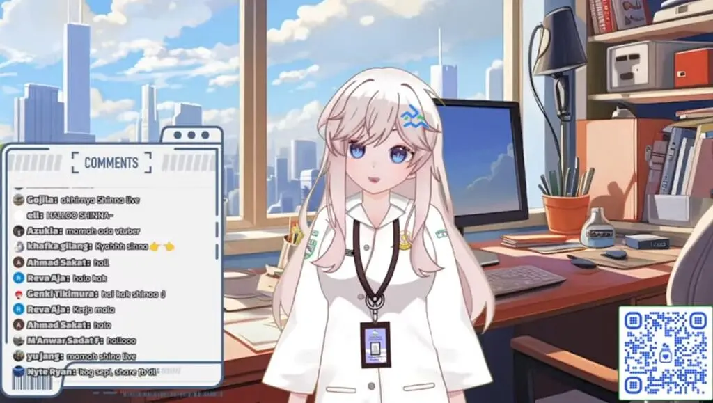 Yuk, Kenalan dengan "Shinna", VTuber Baru dari BMKG Gowa!