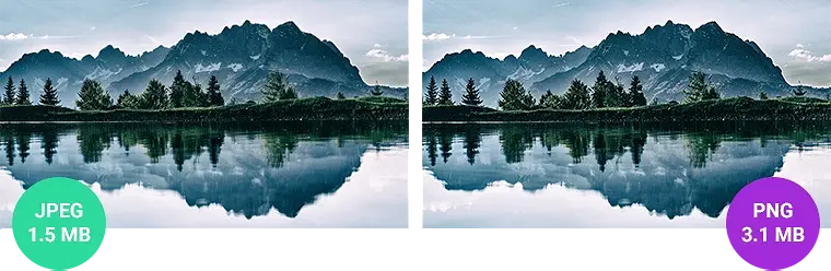 Perbedaan Format PNG dan JPEG 