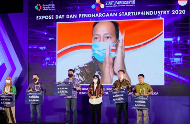 Aturtoko Juara E-commerce Enabler Startup4Industry 2020