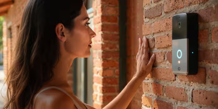 Kamera Pintu Pintar dengan Fitur Deteksi Gerak dan Wajah