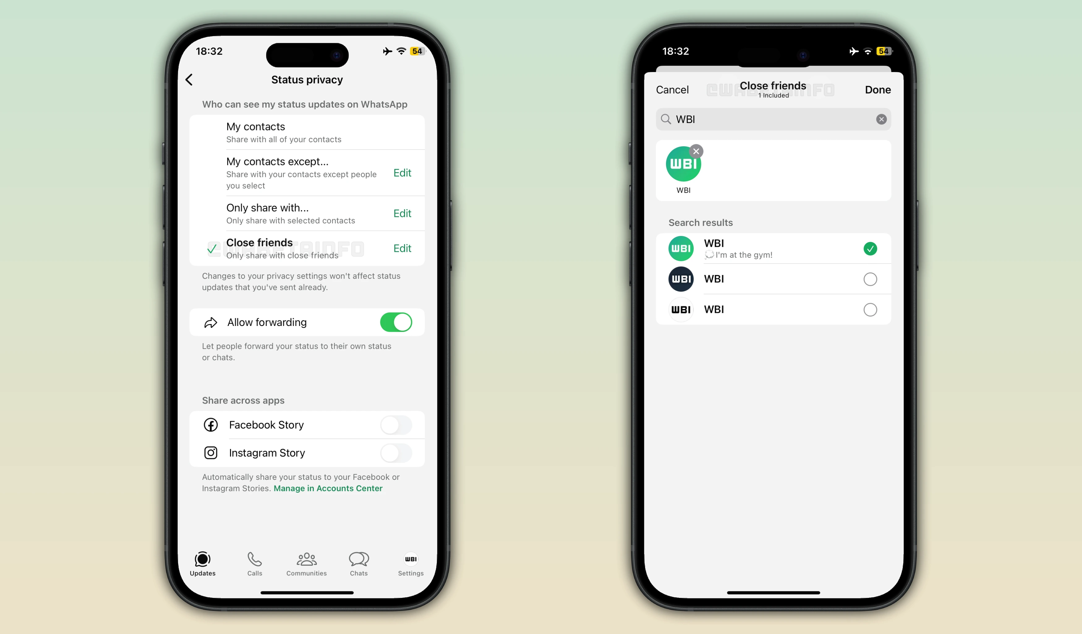 Fitur Close Friend WhatsApp