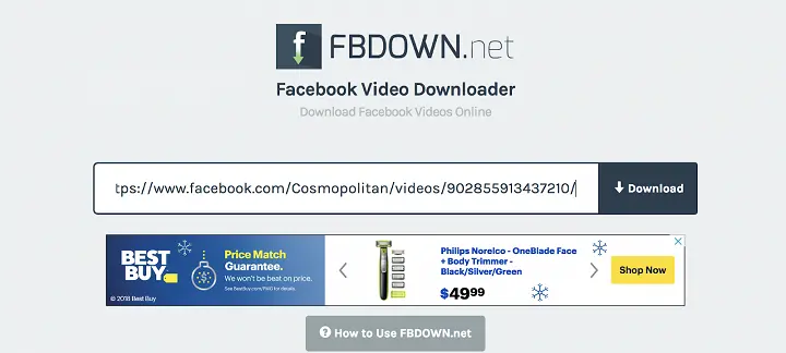 How to Download and Save Facebook Videos