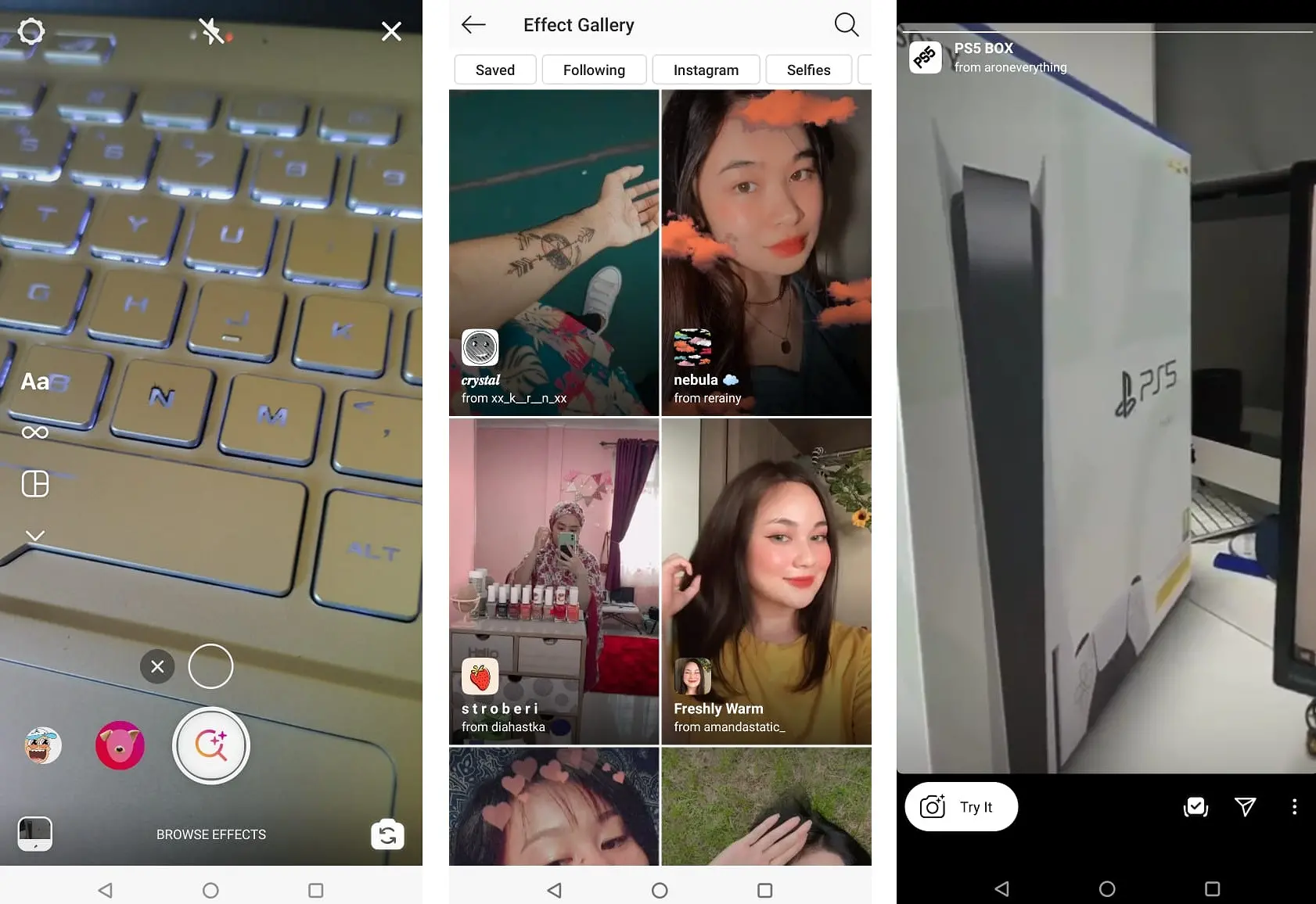 Viral, Cara Ikutan Pakai Filter Instagram Story PS5