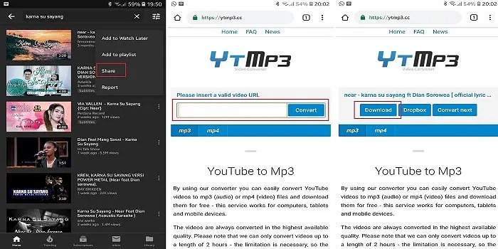 Cara Download Lagu dari YouTube ke HP Tanpa Aplikasi - Teknologi.id