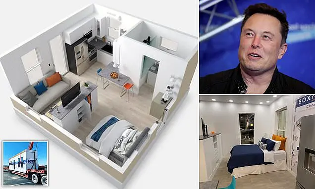 Elon Musk's 'main home' is a tiny 375 square foot prefabricated house |  celex