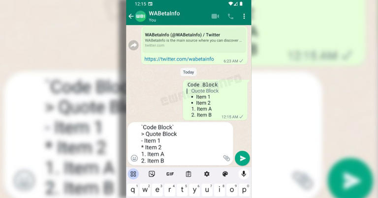 whatsapp teks