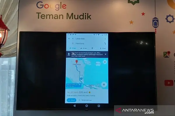 Sambut Lebaran, Google Maps Terintegrasi dengan Situs Info Mudik