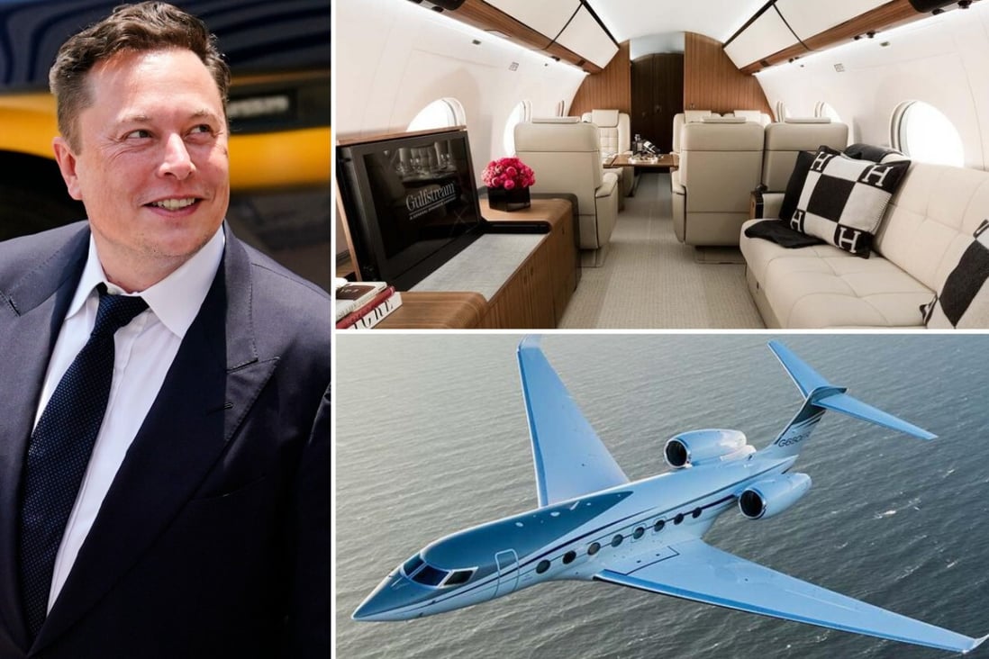 Inside Elon Musk's US$70 million Gulfstream private jet – tracked by a  college student's Twitter bot, the Tesla CEO's 19-seater G650ER is a  favourite of tech billionaires, also used by Jeff Bezos |