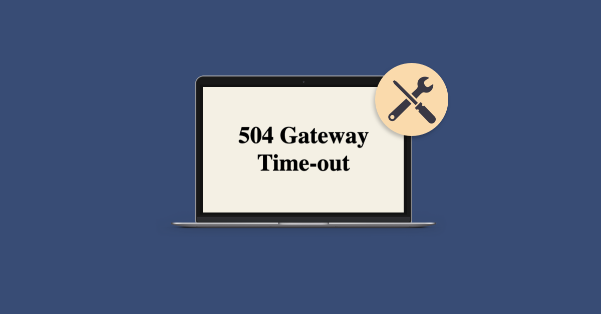 Gateway Timeout 504