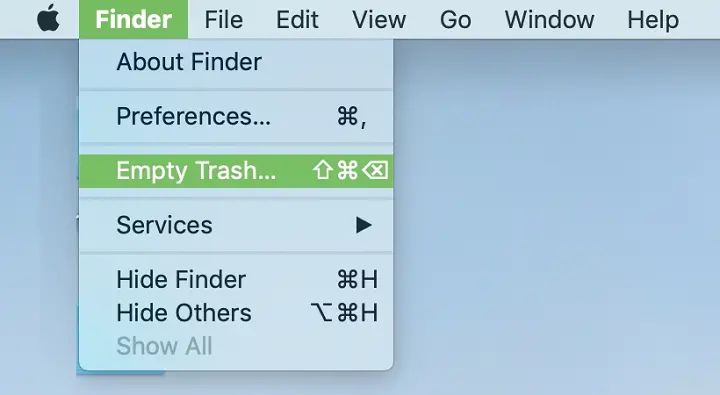 How to empty the Trash on your Mac