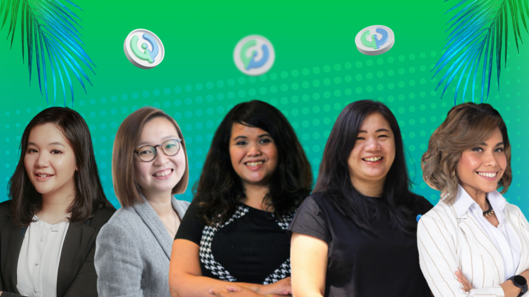 Ilustrasi 5 perempuan hebat di balik industri teknologi blockchain Indonesia. Foto: Berbagai sumber.