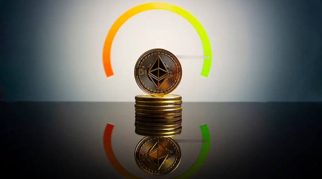 illustrasi ethereum token
