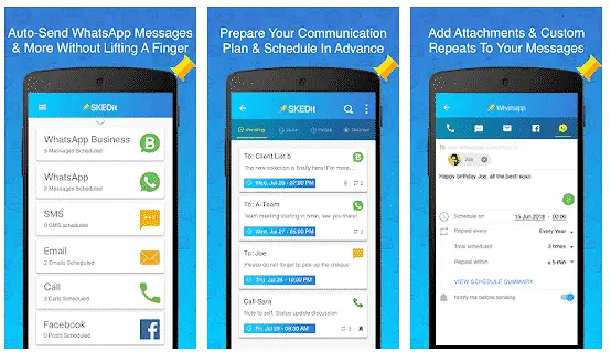 3 Cara Membuat Pesan Terjadwal WhatsApp Android dan iOS Dengan Mudah