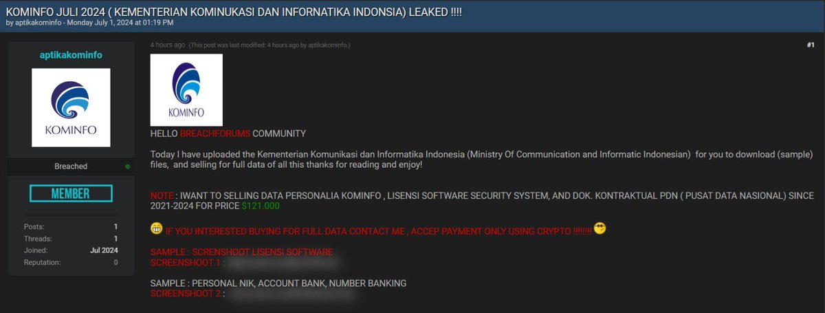 kominfo pusat data nasional