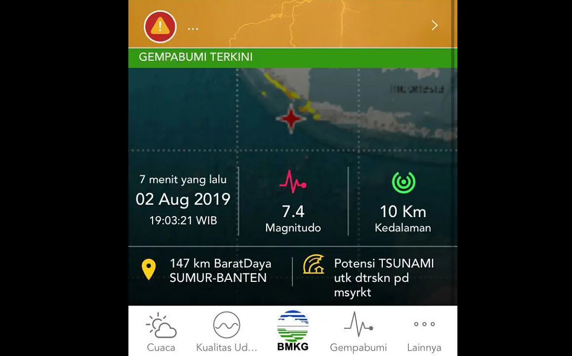 Gempa Banten