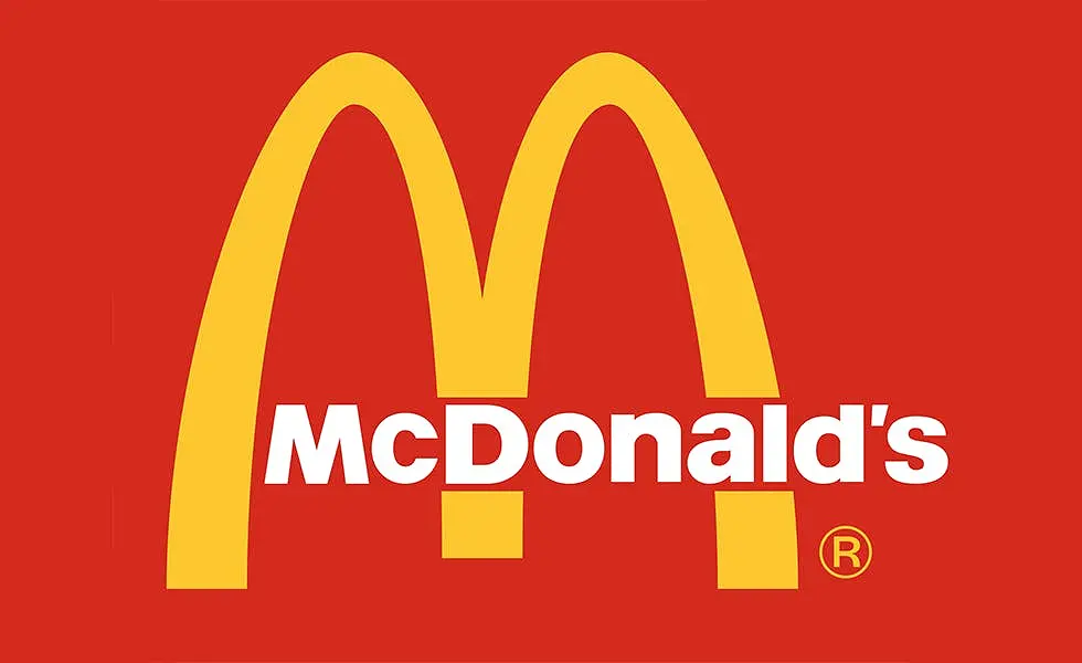 logo fast food berwarna merah