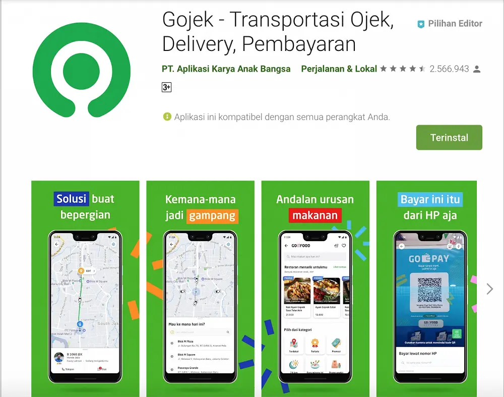 logo baru gojek