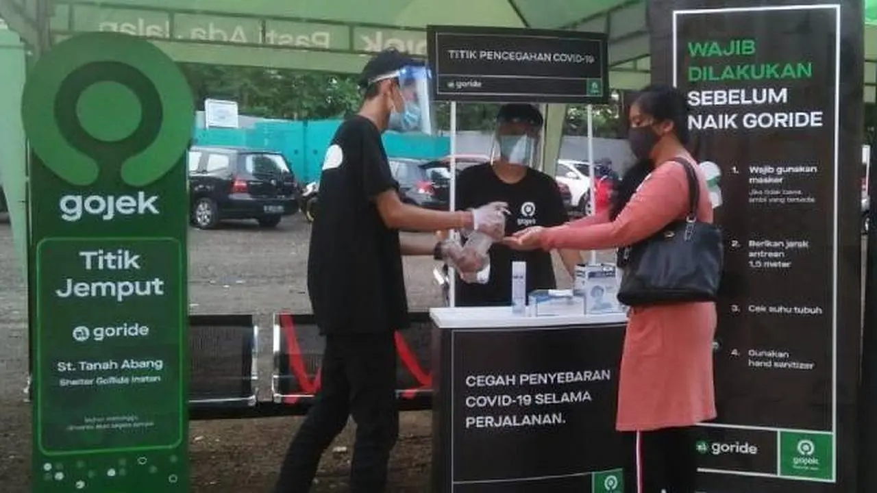 Gojek terhubung dengan 4 stasiun terpadu Jakarta