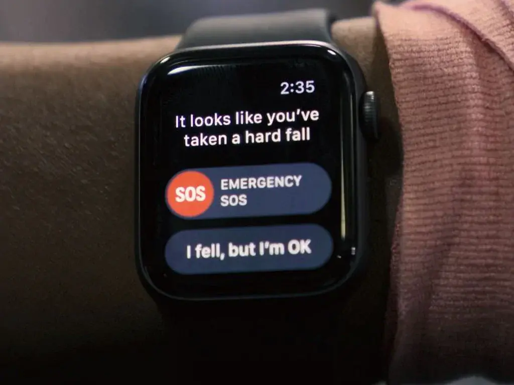 cara mengaktifkan fall detection apple watch