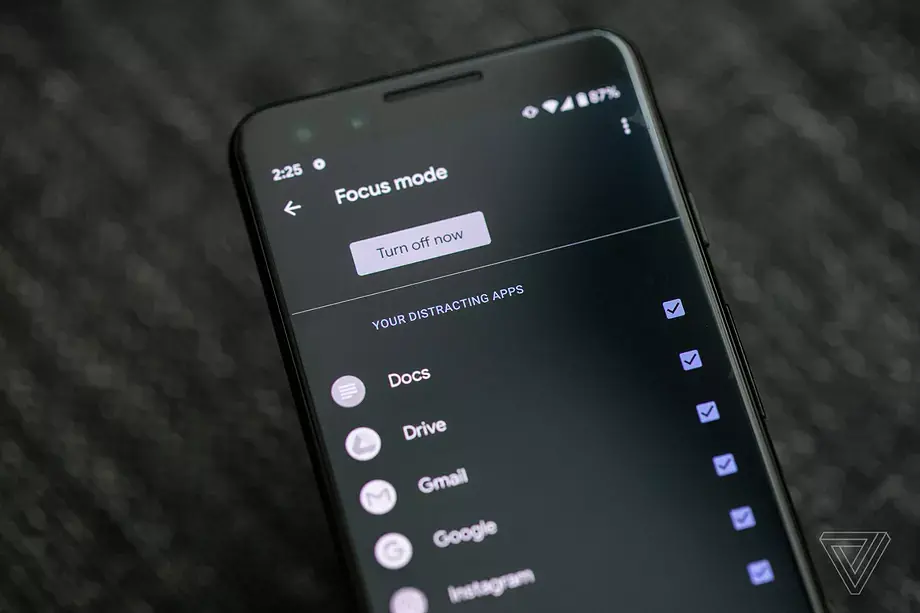 cara menggunakan focus mode di android 10