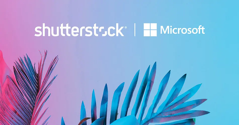 microsoft advertising shutterstock