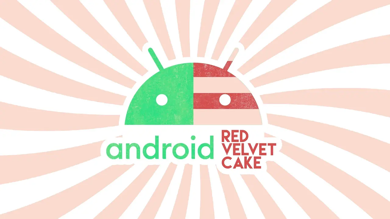 Android 11 Red Velvet Cake