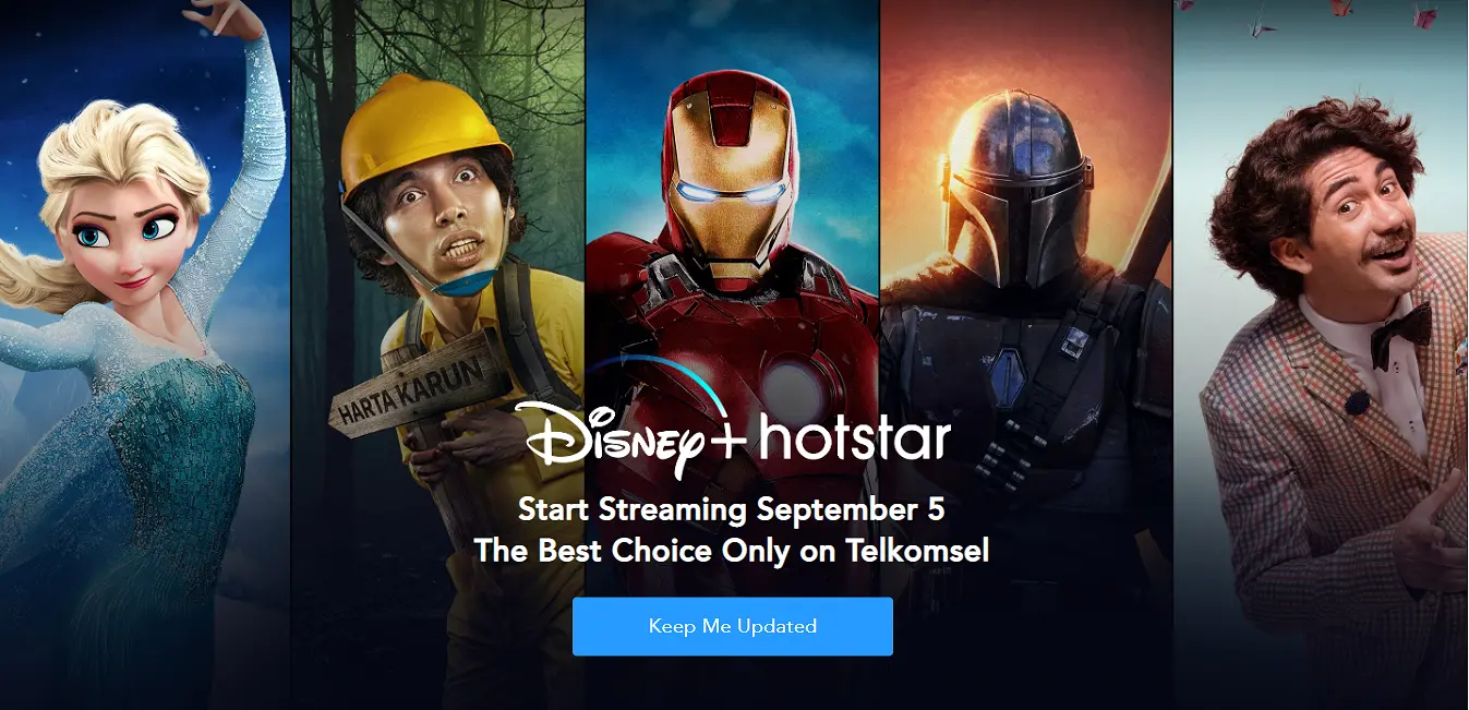 tawaran langganan telkomsel untuk disney+ hotstar