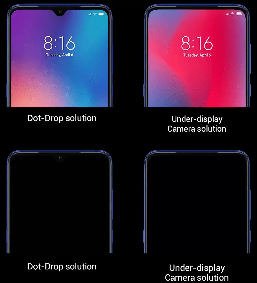 Xiaomi hadirkan martphone dengan kamera selfie di bawah layar 