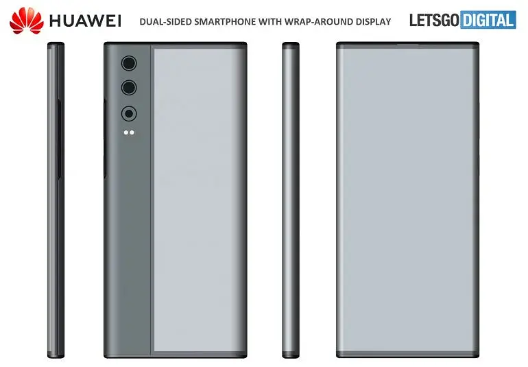 wrap-around display Huawei