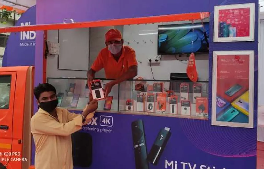 Unik! Xiaomi India Punya Gerai Keliling untuk Jualan Ponsel