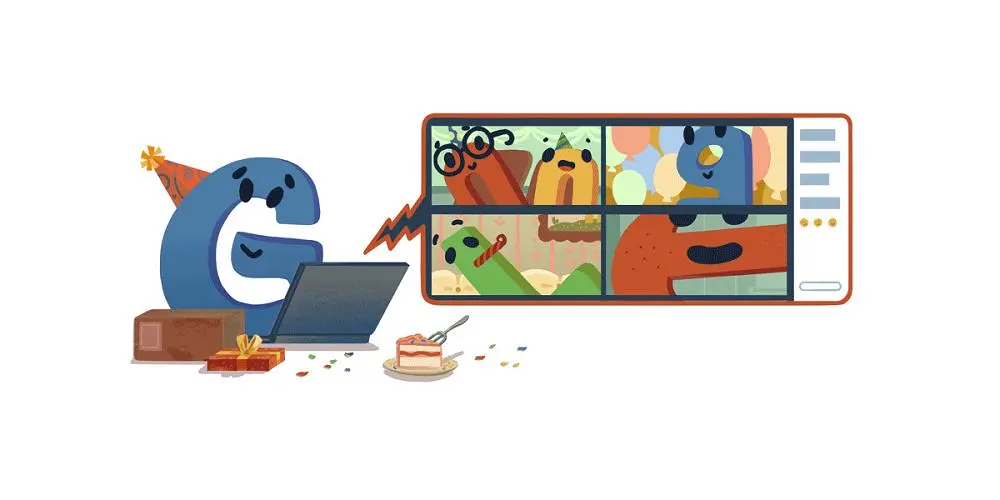 Google Bikin Doodle Video Call untuk Rayakan Ultah ke 22