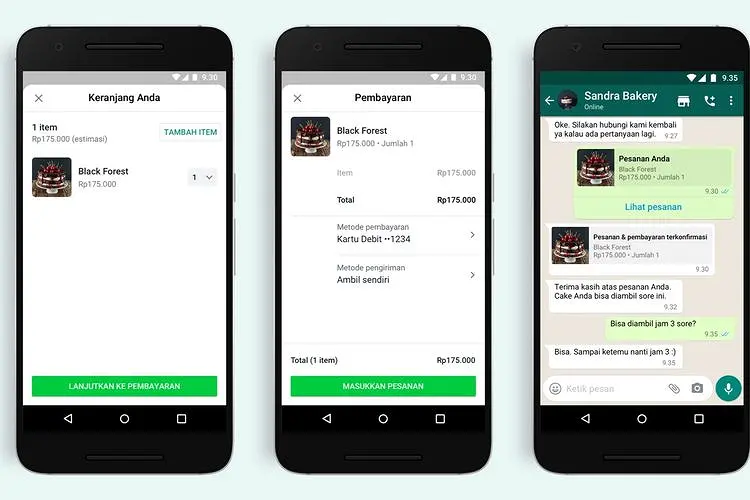 Fitur Belanja WhatsApp