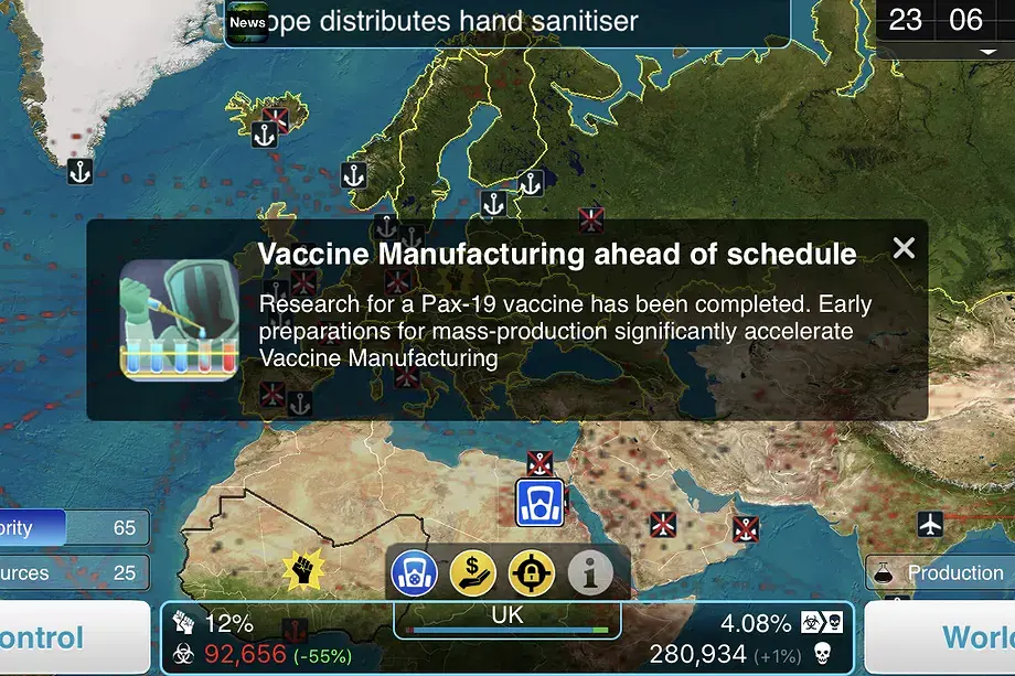 plague inc the cure