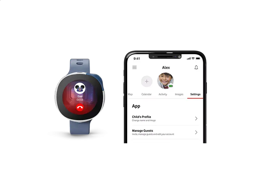 Smartwatch Neo, Kids, Disney, Vodafone