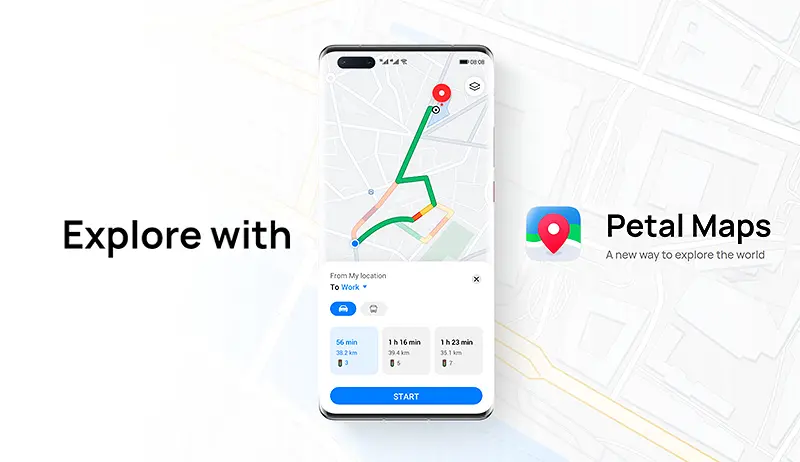 Huawei Bikin Aplikasi Peta Sendiri, Saingi Google Maps?