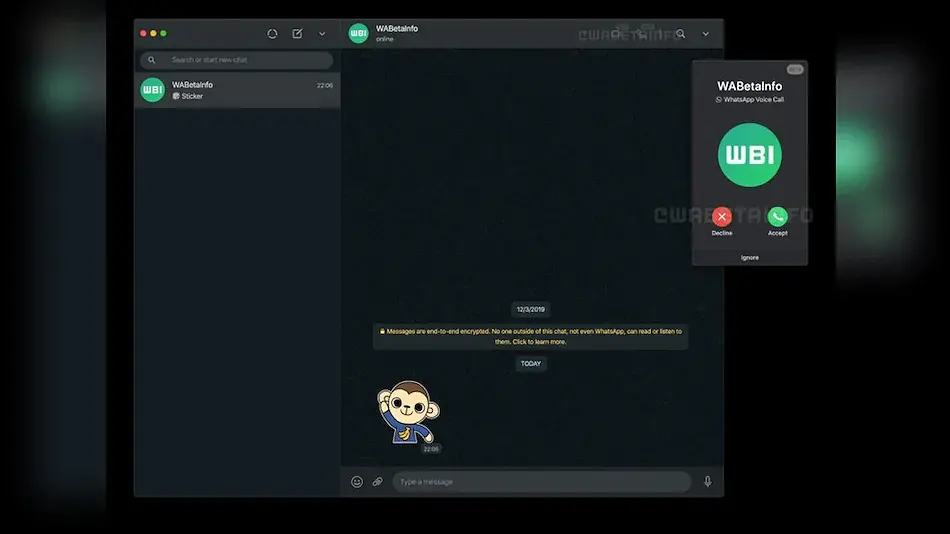 WhatsApp Beri Akses Audio dan Video Call di PC