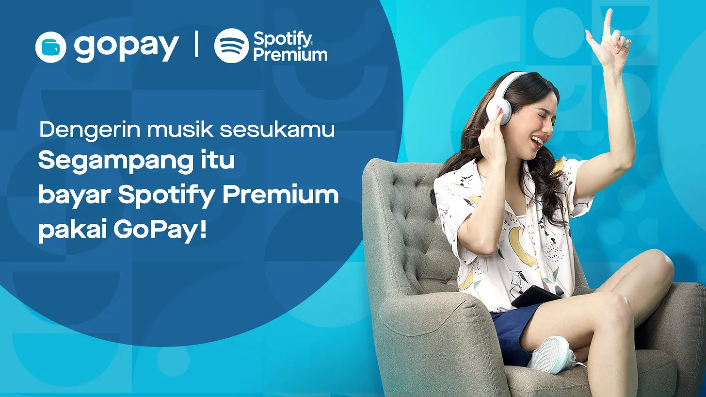 Cara Langganan Spotify Premium Pakai GoPay