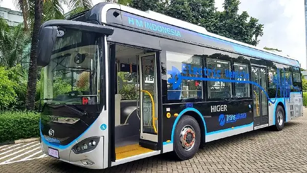 Bus Listrik Higer Punya Daya Jangkau Hingga 300 Kilometer