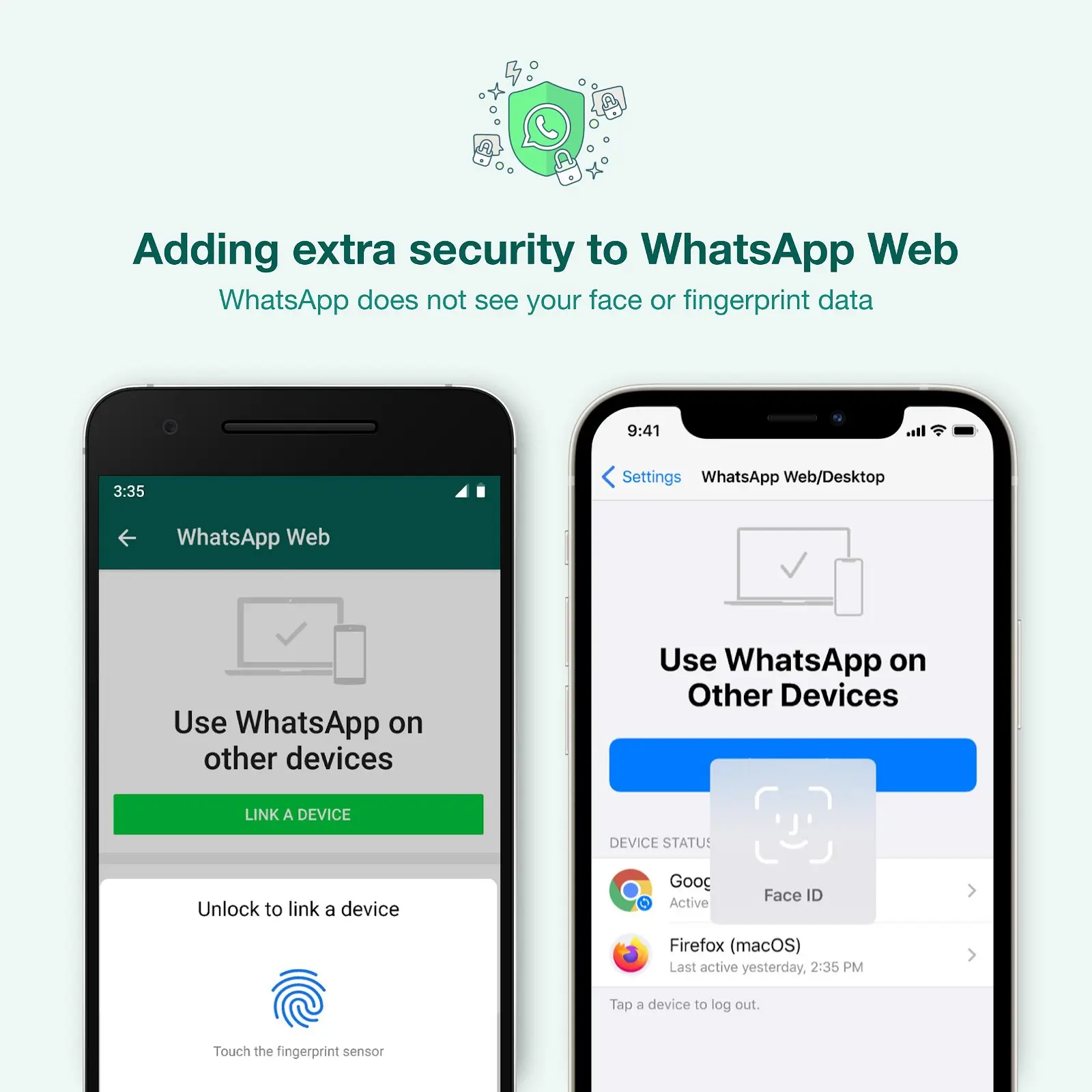 Login WhatsApp Web Kini Wajib Pindai Sidik Jari atau Wajah