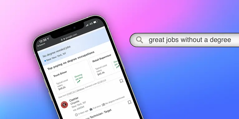 Google Search, Mencari Pekerjaan, Pencari Kerja, Google Jobs