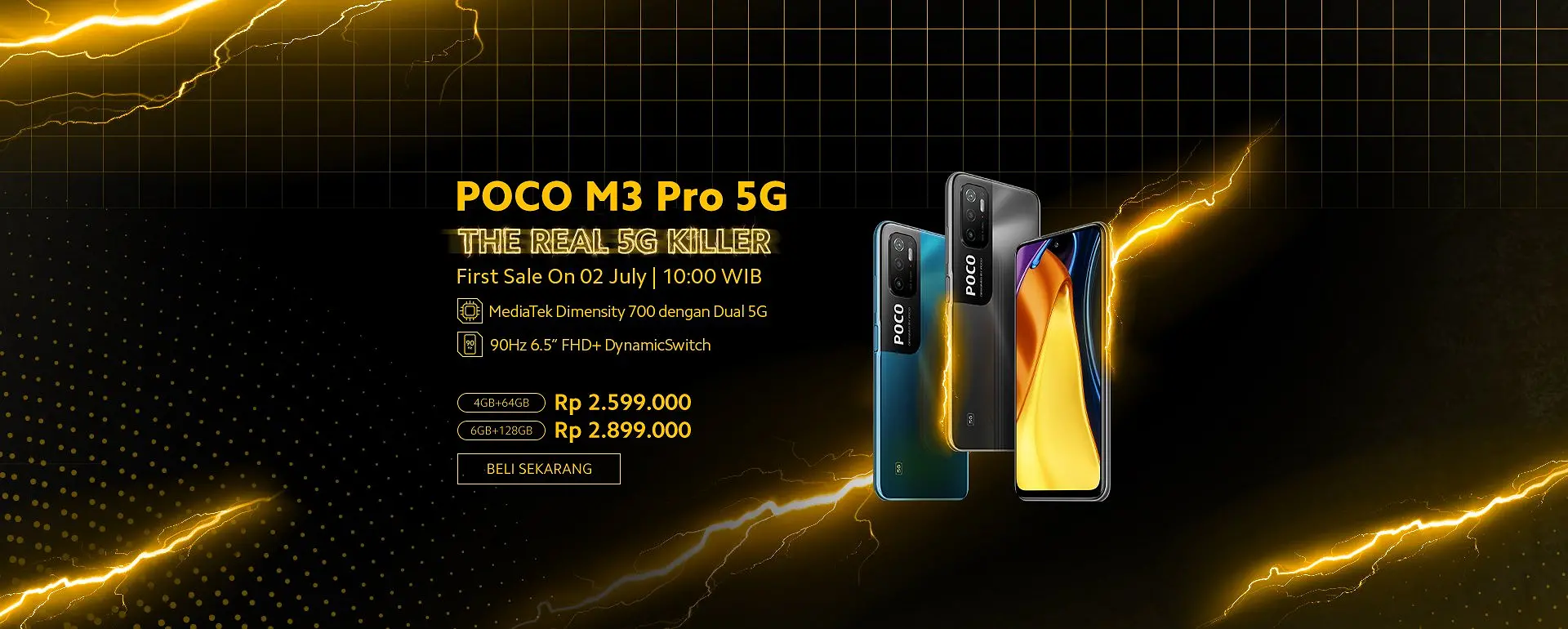 Spesifikasi dan Harga Poco M3 Pro 5G, Android 5G Termurah?